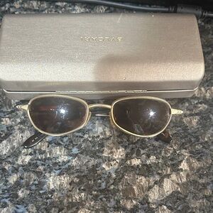 Kieselstein-Cord Titanium The Ride Gold and Black Sunglasses